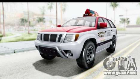 GTA 5 Canis Seminole Downtown Cab Co. Taxi para GTA San Andreas