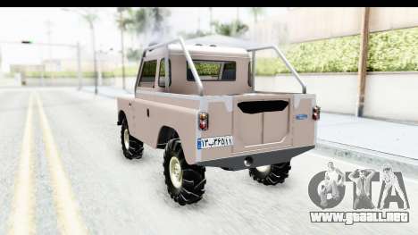 Land Rover Pickup Series3 para GTA San Andreas