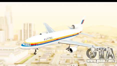 Lockheed L-1011-100 TriStar United Airlines para GTA San Andreas