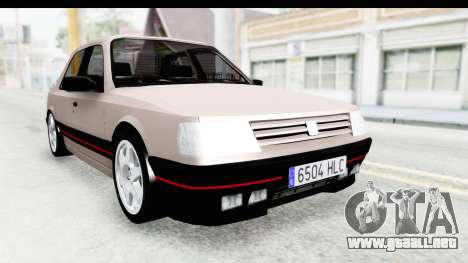 Peugeot 309 GTi para GTA San Andreas