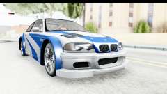 NFS: MW - BMW M3 GTR para GTA San Andreas