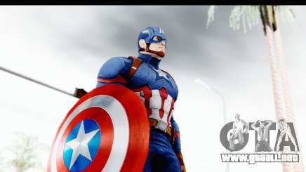Marvel Heroes - Capitan America CW para GTA San Andreas