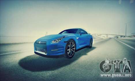 Nissan GT-R R35 Premium para GTA San Andreas