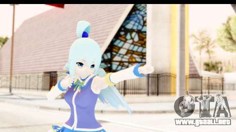 Konosuba Aqua para GTA San Andreas