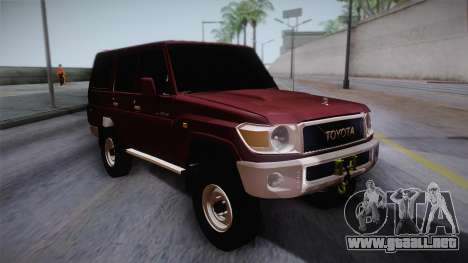 Toyota Land Cruiser 4 Puertas Original para GTA San Andreas