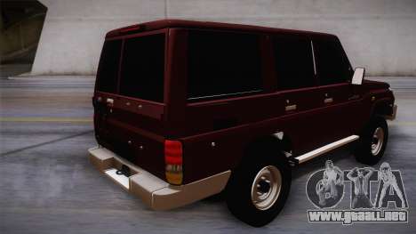 Toyota Land Cruiser 4 Puertas Original para GTA San Andreas