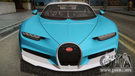 Bugatti Chiron 2017 para GTA San Andreas