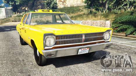 Plymouth Belvedere 1965 Taxi [replace]