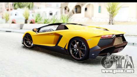 Lamborghini Aventador LP720-4 Roadster 2013 para GTA San Andreas