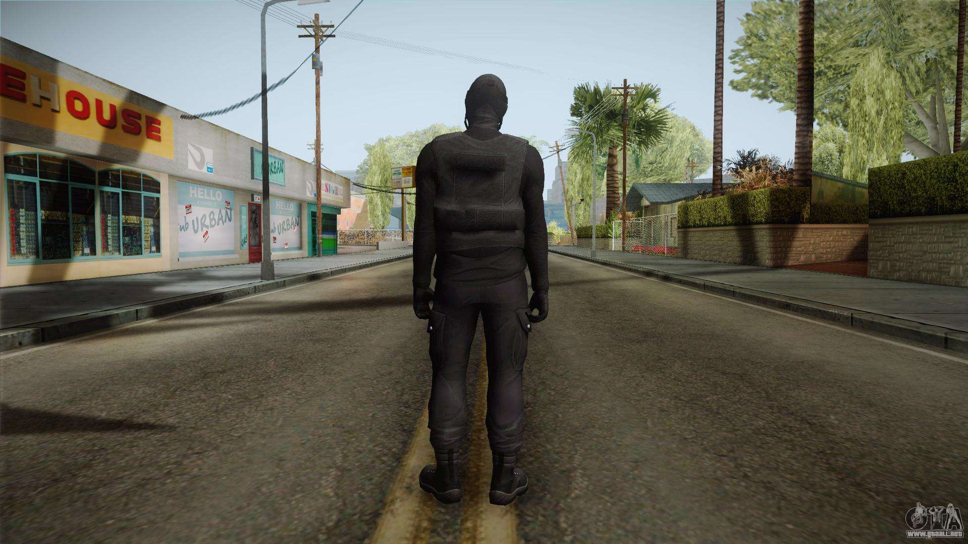 GTA  5  Heists DLC Male Skin  1 para GTA  San Andreas