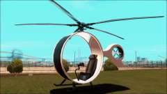 Futuristic Helicopter para GTA San Andreas