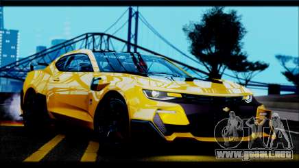 Chevrolet Camaro SS 2016 Bumblebee TF 5 para GTA San Andreas