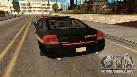 Dodge Charger County Sheriff para GTA San Andreas