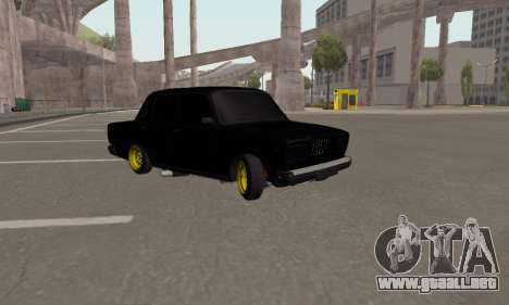 VAZ 2107 Black Jack para GTA San Andreas