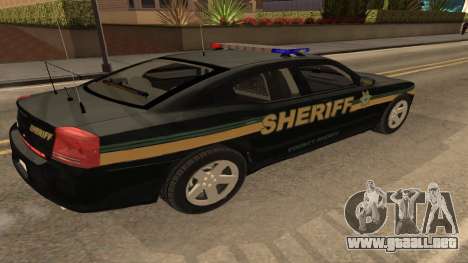 Dodge Charger County Sheriff para GTA San Andreas