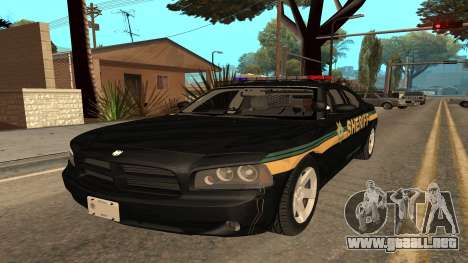 Dodge Charger County Sheriff para GTA San Andreas