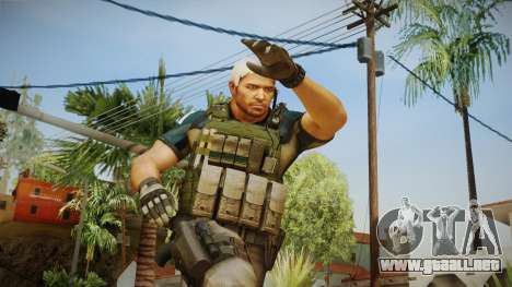 Resident Evil 6 - Chris Asia Bsaa para GTA San Andreas