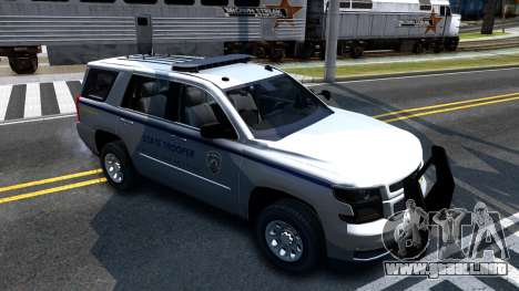 2015 Chevy Tahoe San Andreas State Trooper para GTA San Andreas