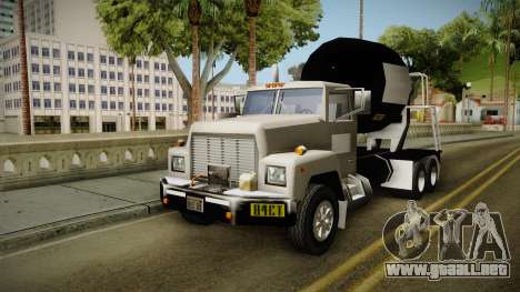 Realistic Cement Truck para GTA San Andreas