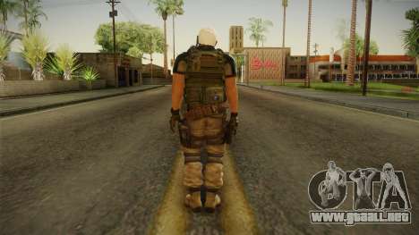 Resident Evil 6 - Chris Asia Bsaa para GTA San Andreas