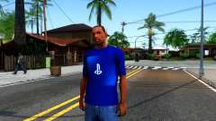 T-Shirt PS4 para GTA San Andreas
