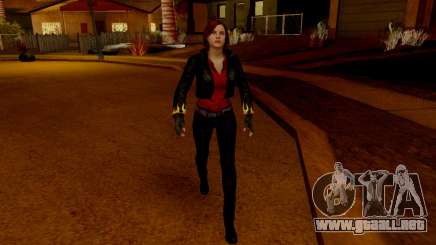 Resident Evil Revelations 2 - Claire Biker para GTA San Andreas
