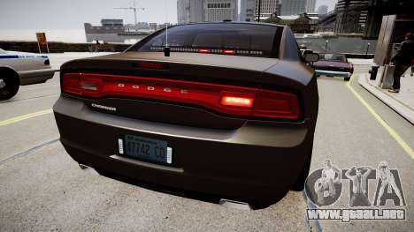 Dodge Charger R/T 2011 para GTA 4