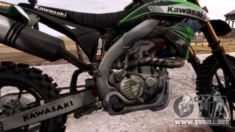 Kawasaki KX450F para GTA 4