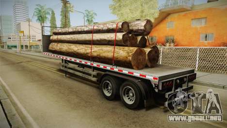 GTA 5 Log Trailer v1 para GTA San Andreas