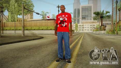 T-shirt con un Ciervo para GTA San Andreas