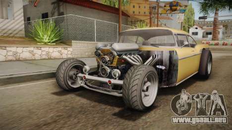 GTA 5 Declasse Tornado Rat Rod Cleaner para GTA San Andreas