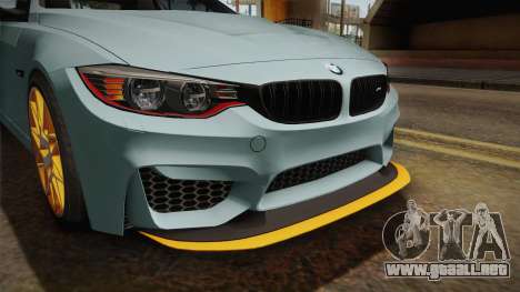 BMW M4 GTS para GTA San Andreas