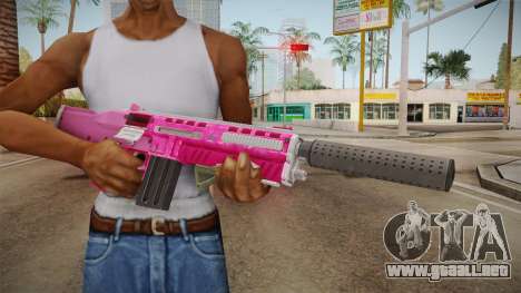 GTA 5 Assault Shotgun Pink para GTA San Andreas