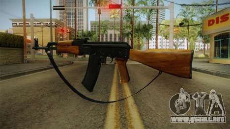 AK47 con correa para GTA San Andreas