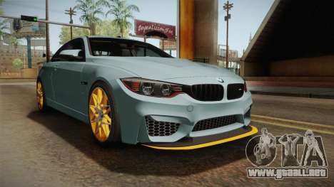 BMW M4 GTS para GTA San Andreas