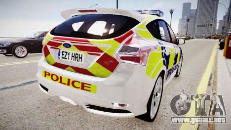 Ford Focus 2013 Swedish Police para GTA 4
