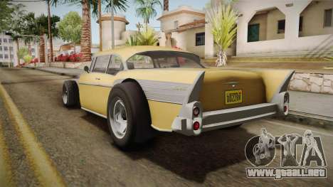 GTA 5 Declasse Tornado Rat Rod Cleaner para GTA San Andreas