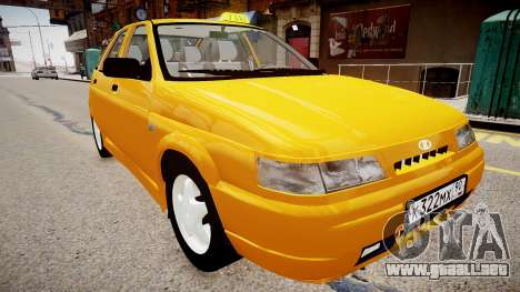 VAZ 2112 Taxi para GTA 4