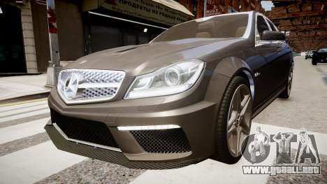 Mercedes-Benz C63 AMG para GTA 4