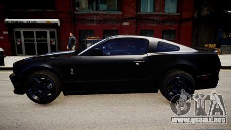 Ford Mustang Shelby GT500 2010 para GTA 4