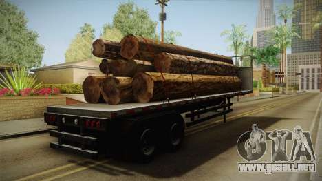 GTA 5 Log Trailer v1 para GTA San Andreas