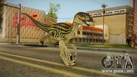 Primal Carnage Velociraptor Ivy Striped para GTA San Andreas