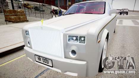 Rolls-Royce Phantom EWB Dragon Edition 2012 para GTA 4