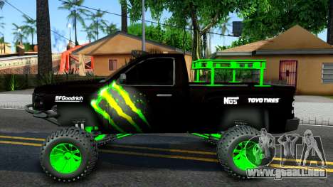Chevrolet Silverado Monster Energy V2 para GTA San Andreas