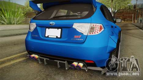 Subaru Impreza WRX STI Rocket Bunny para GTA San Andreas
