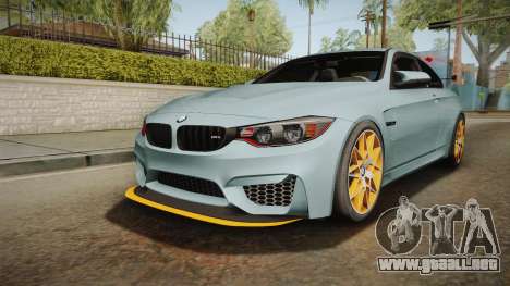 BMW M4 GTS para GTA San Andreas