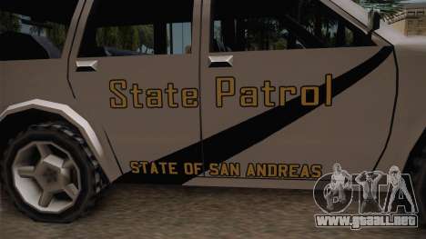 Dundreary Landstalker 1993 SA State Patrol para GTA San Andreas