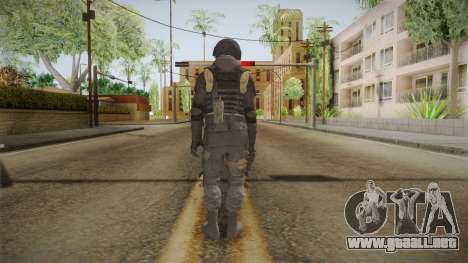 CoD 4: MW Remastered SAS v2 para GTA San Andreas