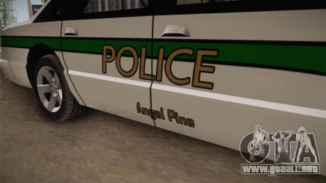 Declasse Premier 1993 Angel Pine Police para GTA San Andreas