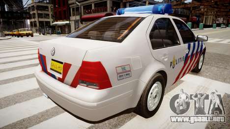 Volkswagen bora police para GTA 4